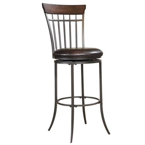 Red Barrel Studio® Royalton Bar & Counter Swivel Stool & Reviews Wayfair